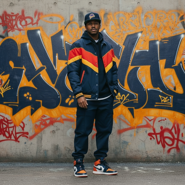 *Golden State Warriors* (Navy) snapback hats by Mitchell & Ness