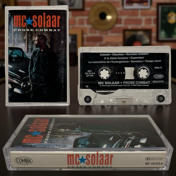 •MC SOLAAR ~ PROSE COMBAT• ~1994 OG PRESSING~ (CASSETTE TAPE) (2)
