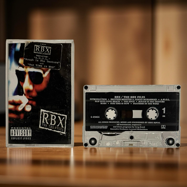 •RBX - THE RBX FILES• ~1995 OG PRESSING~ (CASSETTE TAPE)