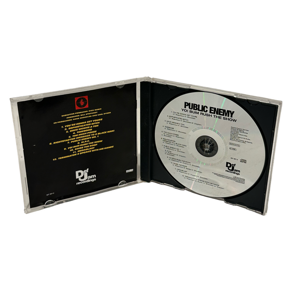 •PUBLIC ENEMY - YO! BUM RUSH THE SHOW• ~1987 OG PRESSINGS~ (CD & CASSETTE TAPE)
