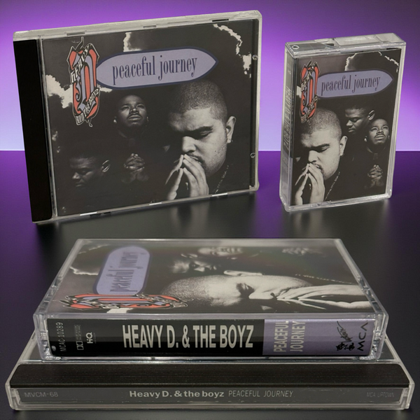 •HEAVY D. & THE BOYZ - PEACEFUL JOURNEY• ~1991 OG PRESSINGS~ (CD & CASSETTE TAPE)