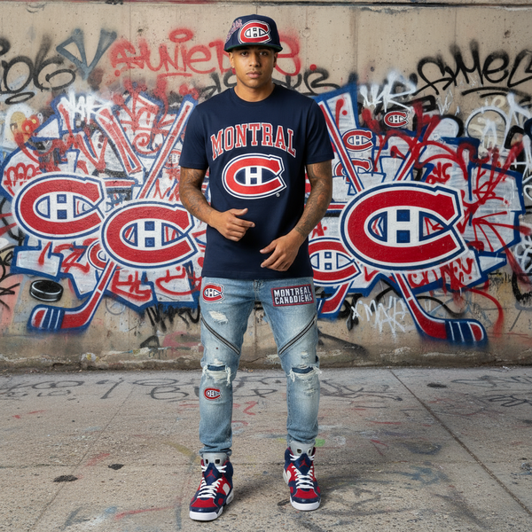 *Montreal Canadiens* snapback hats by Mitchell & Ness