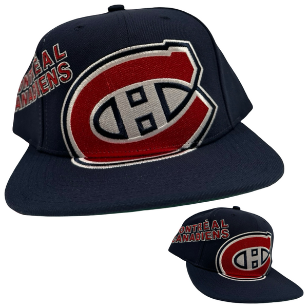 *Montreal Canadiens* snapback hats by Mitchell & Ness