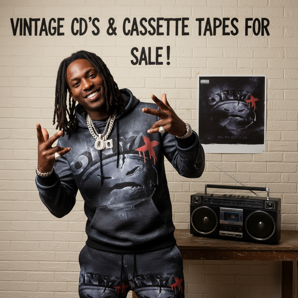 •ONYX - ALL WE GOT IZ US• ~1995 OG PRESSINGS~ (CD & CASSETTE TAPE)