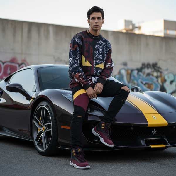 *F3ND!* ~ALL OVER PRINT~ •LONG SLEEVE SUMMER TEES•