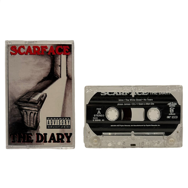 •SCARFACE - THE DIARY• ~1994 OG PRESSINGS~ (CD & CASSETTE TAPE)