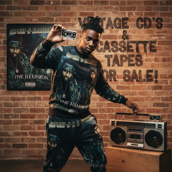 •CAPONE & NOREAGA ~ THE REUNION• ~2000 OG PRESSING~ (CASSETTE TAPE)