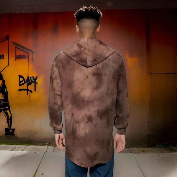 ^CAMP CLOTHING CO.^ *SAVAGE* 3D PRINT ACID WASH PULLOVER HOODIES
