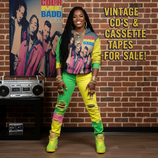 •COLOR ME BADD - C.M.B.• ~1991 OG PRESSING~ (CASSETTE TAPE) (2)