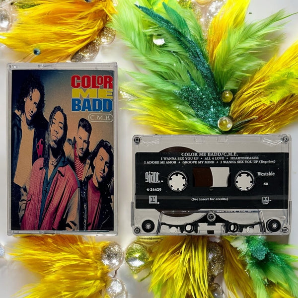 •COLOR ME BADD - C.M.B.• ~1991 OG PRESSING~ (CASSETTE TAPE) (2)