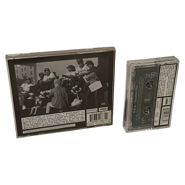 •N.W.A - GREATEST HITS• ~1996 OG CANADIAN PRESSINGS~ (CD & CASSETTE TAPE)