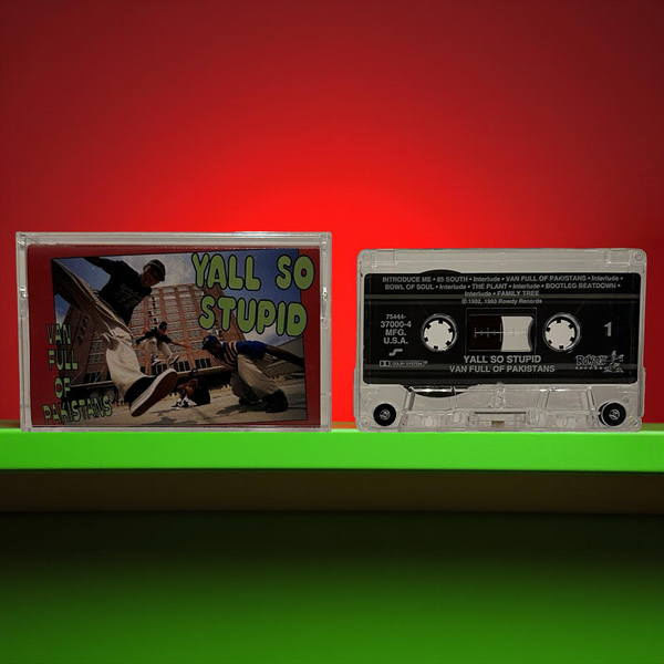 •YALL SO STUPID - VAN FULL OF PAKISTANS• ~1993 OG PRESSING~ (CASSETTE TAPE) (1)
