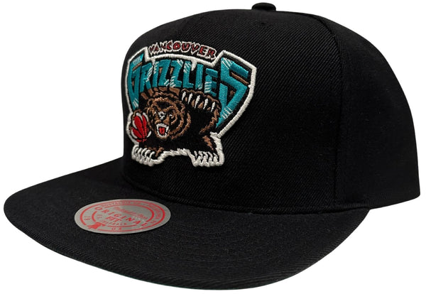 *Vancouver Grizzlies* (Black) snapback hat by Mitchell & Ness