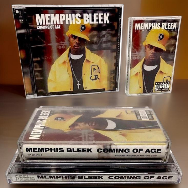 •MEMPHIS BLEEK - COMING OF AGE• (1999) (CASSETTE & CD AVAILABLE) (ORIGINAL PRESSINGS)