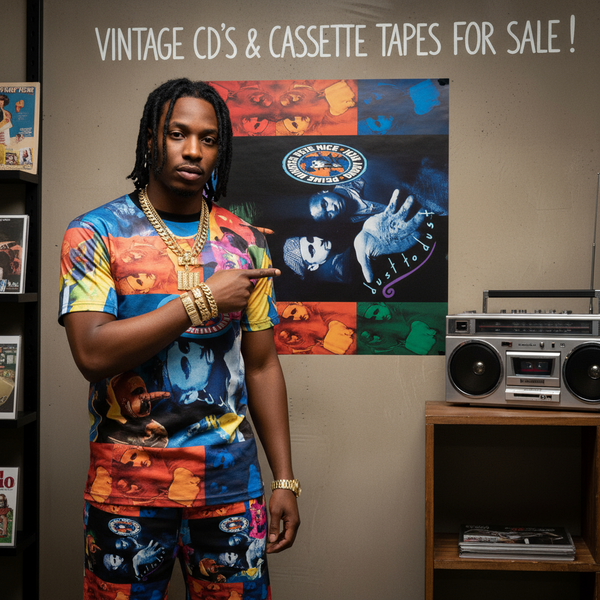 •PRIME MINISTER PETE NICE & DADDY RICH ~ DUST TO DUST• ~1993 OG PRESSING~ (CASSETTE TAPE) (1)