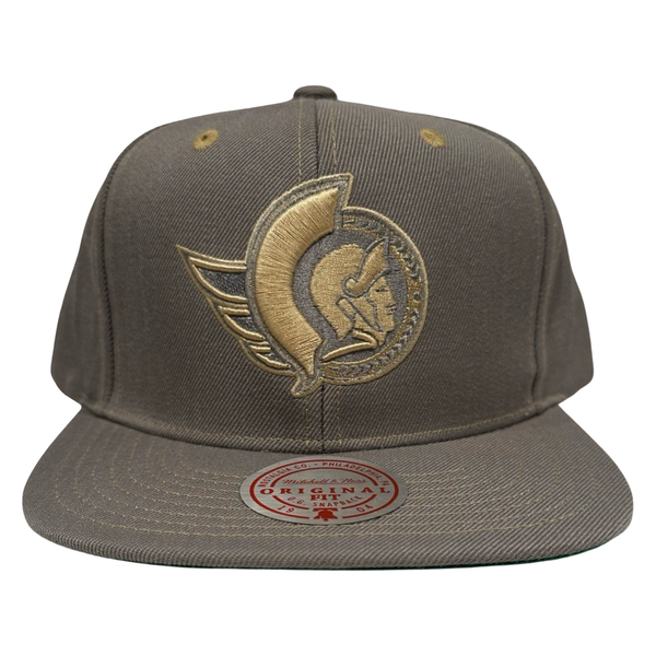 *Ottawa Senators* (Grey) ~Original Fit~ snapback hats by Mitchell & Ness
