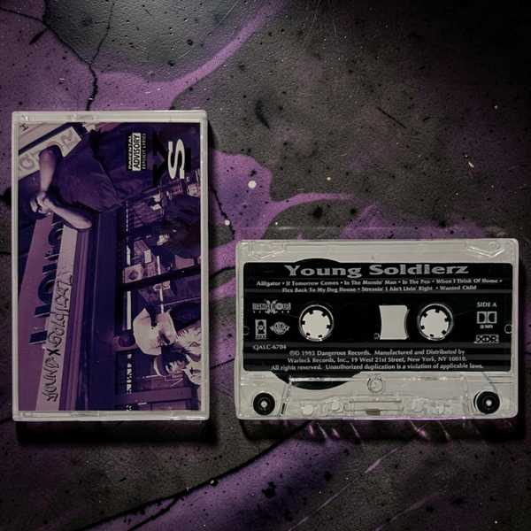 •YOUNG SOLDIERZ ~ YOUNG SOLDIERZ• ~1993 OG PRESSING~ (CASSETTE TAPE)