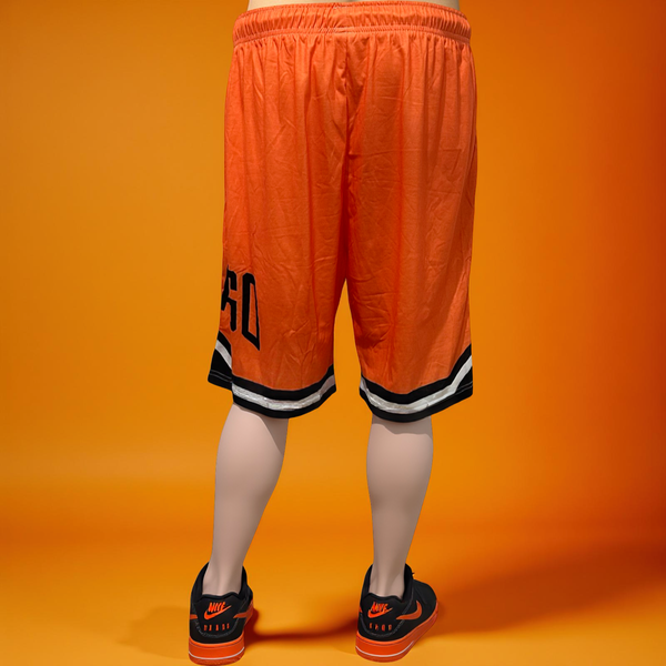 •CHICAGO• ~Orange lightweight activewear summer sets~ (T-shirt & Shorts)