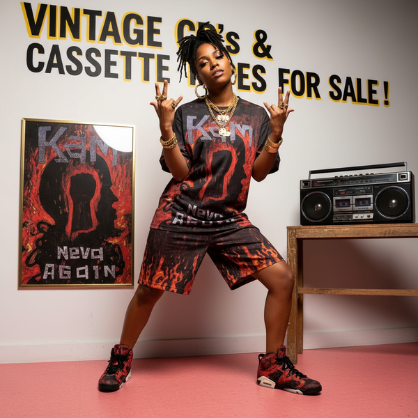 •KAM - NEVA AGAIN• ~1993 OG PRESSING~ (CASSETTE TAPE)