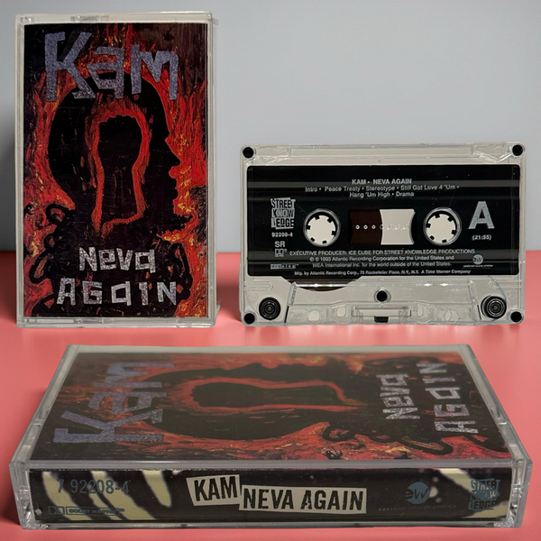 •KAM - NEVA AGAIN• ~1993 OG PRESSING~ (CASSETTE TAPE)