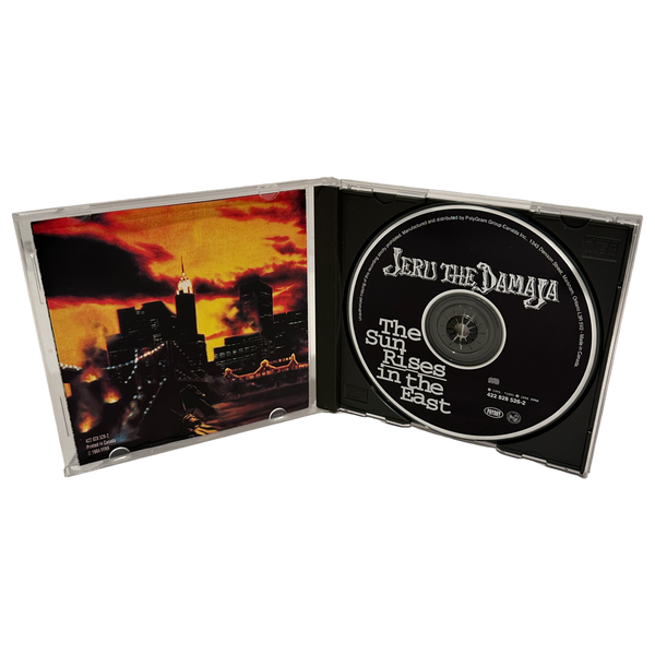 •JERU THE DAMAJA - THE SUN RISES IN THE EAST• ~1994 OG PRESSINGS~ (CD & CASSETTE TAPE)