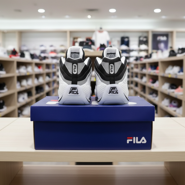 *FILA* ~Grant Hill 3 Throwbacks~ (90’s Flavor) (Blak/Grey/White)
