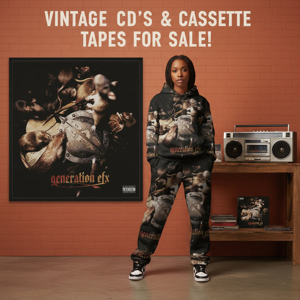 •DAS EFX - GENERATION EFX• ~1998 OG PRESSINGS~ (CD & CASSETTE TAPE)