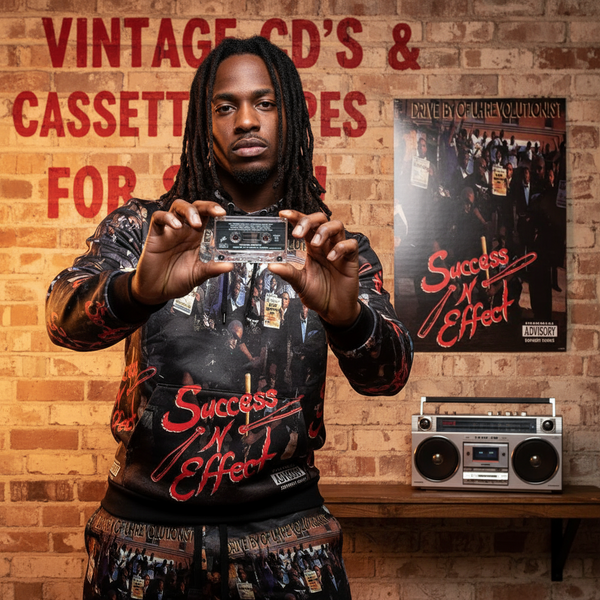 •SUCCESS-N-EFFECT - DIVE-BY OF UH REVOLUTIONIST• ~1992 OG PRESSING~ (CASSETTE TAPE)