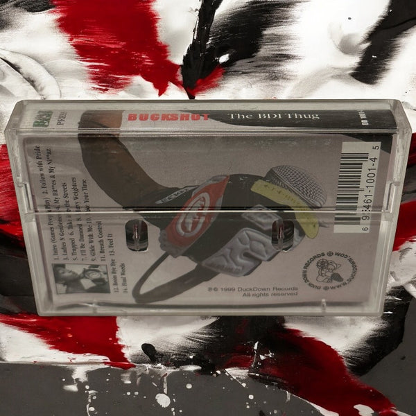 •BUCKSHOT ~ THE BDI THUG• ~1999 OG PRESSING~ (CASSETTE TAPE)