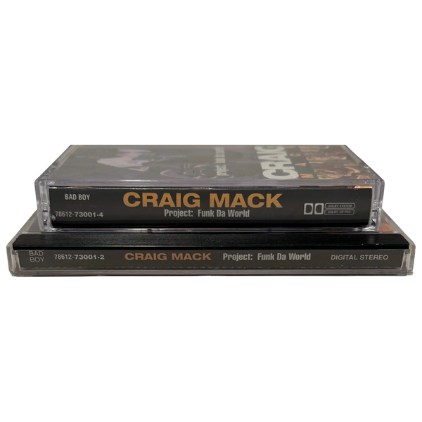 •CRAIG MACK - PROJECT: FUNK DA WORLD• ~1994 OG PRESSINGS~ (CD & CASSETTE TAPE)