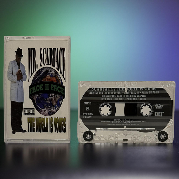 •SCARFACE - THE WORLD IS YOURS• ~1993 OG PRESSING~ (CASSETTE TAPE)