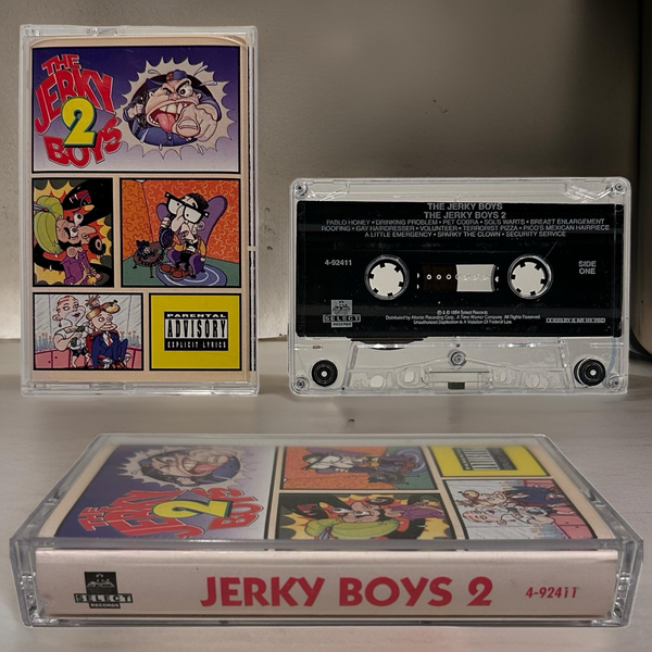•JERKY BOYS 2 ~ JERKY BOYS 2• ~1994 OG PRESSING~ (CASSETTE TAPE)
