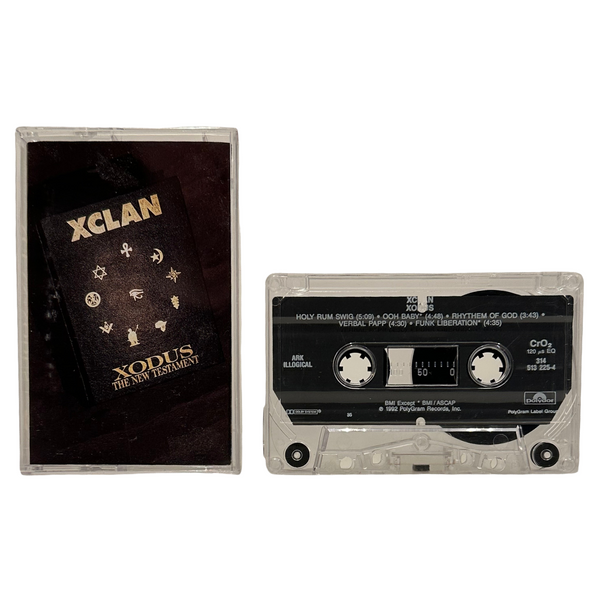 •XCLAN ~ XODUS• ~1992 OG PRESSINGS~ (CD & CASSETTE TAPE)