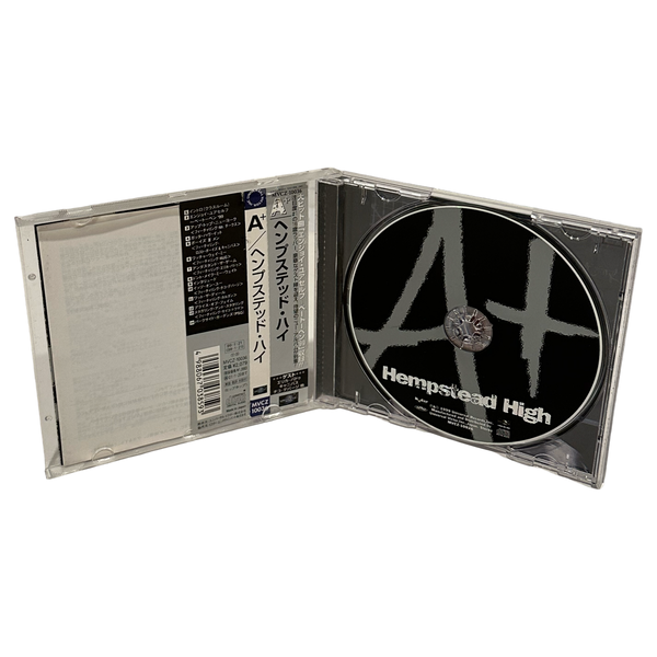 •A+ - HEMPSTEAD HIGH• ~1998 OG PRESSINGS~ (JAPANESE RELEASE CD & SEALED CASSETTE TAPE)