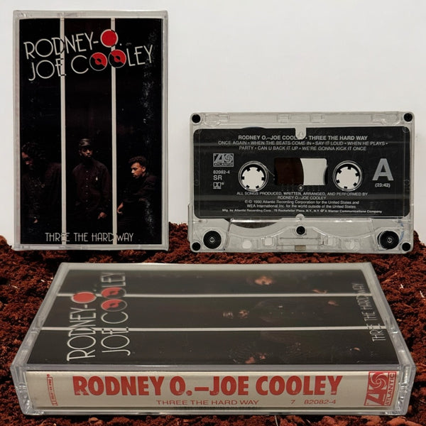 •RODNEY-O - JOE COOLEY - THREE THE HARD WAY• ~1990 OG PRESSING~ (CASSETTE TAPE)