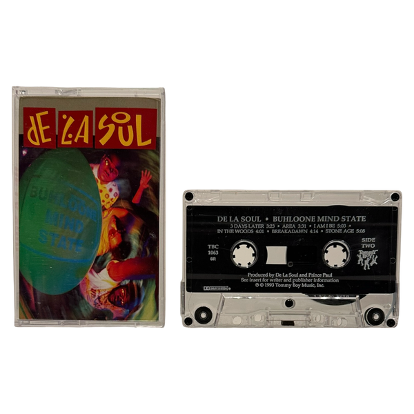 •DE LA SOUL - BUHLOONE MINDSTATE• ~1993 OG PRESSING~ (CASSETTE TAPE)