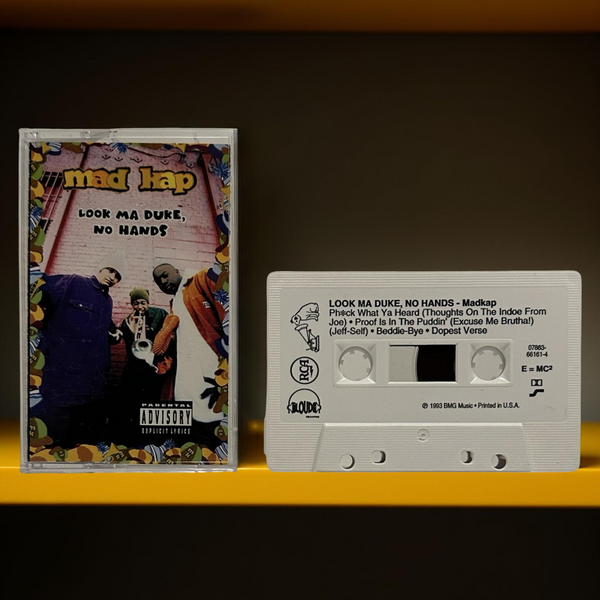 •MAD KAP - LOOK MA DUKE, NO HANDS• ~1993 OG PRESSING~ (CASSETTE TAPE)