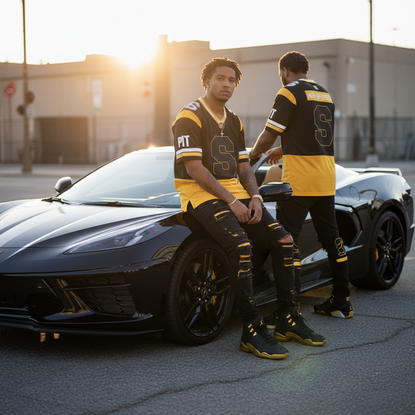 *PITTSBURGH STEELERS* ~Men Of Steel~ football jerseys by IMP