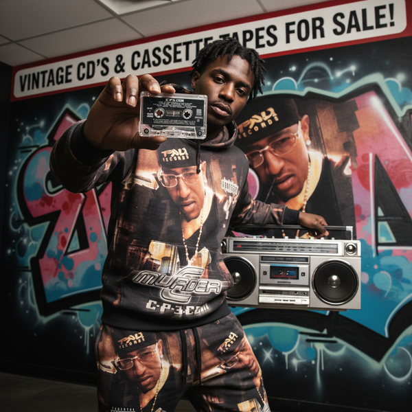 •C-MURDER ~ C-P-3.COM• ~2001 OG PRESSING~ (NO LIMIT) (CASSETTE TAPE)