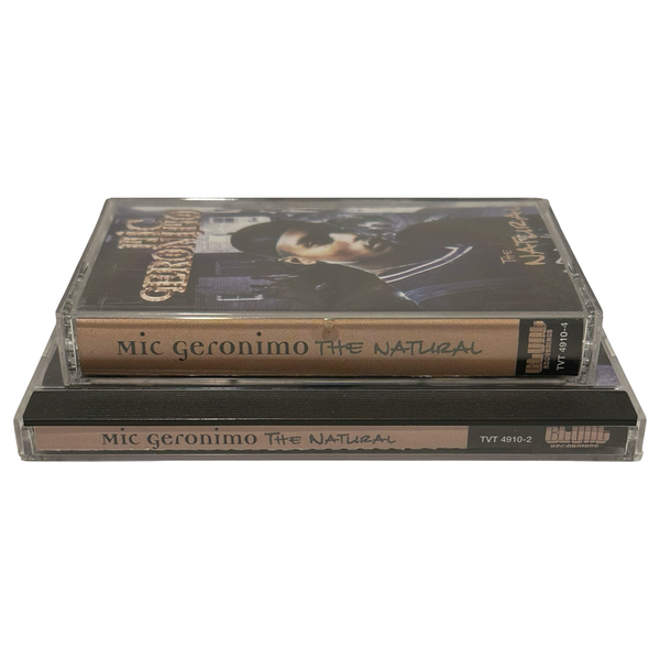 •MIC GERONIMO - THE NATURAL• ~1995 OG PRESSINGS~ (CD & CASSETTE TAPE)