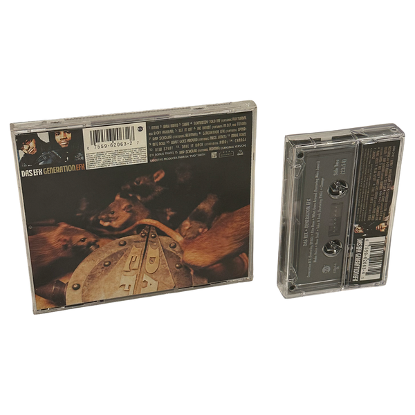 •DAS EFX - GENERATION EFX• ~1998 OG PRESSINGS~ (CD & CASSETTE TAPE)