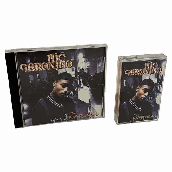 •MIC GERONIMO - THE NATURAL• ~1995 OG PRESSINGS~ (CD & CASSETTE TAPE)