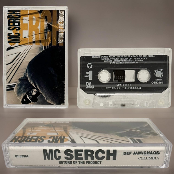 •MC SERCH - RETURN OF THE PRODUCT• ~1992 OG PRESSING~ (CASSETTE TAPE) (1)