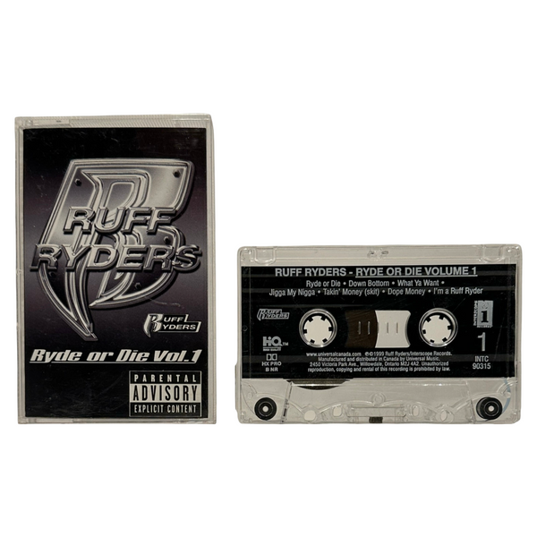 •RUFF RYDERS - RYDE OR DIE VOL.1• ~1999 OG PRESSINGS~ (CD & CASSETTE TAPE)