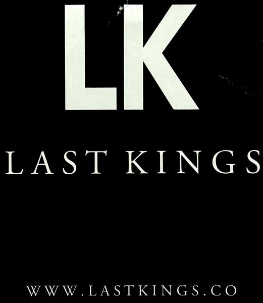 *LAST KINGS* (BLACK) ~KINGIN LIFE~ SHORT SLEEVE T-SHIRTS