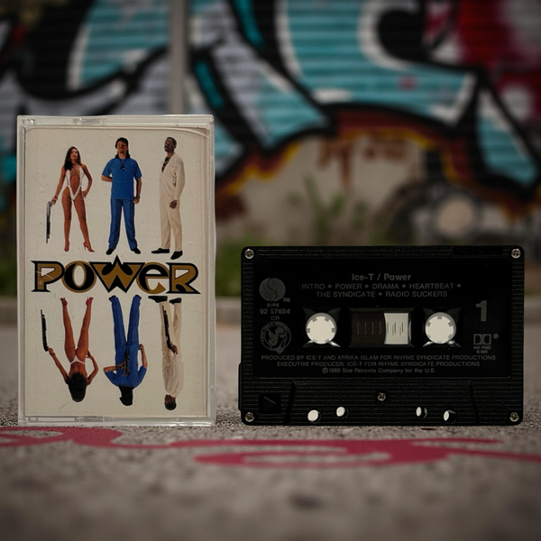 •ICE-T - POWER• ~1988 OG CANADIAN PRESSING~ (CASSETTE TAPE) (BLACK SHELL) (2)