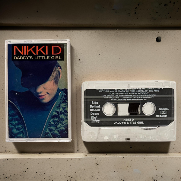 •NIKKI D - DADDY’S LITTLE GIRL• ~1991 OG PRESSING~ (CASSETTE TAPE) (2)