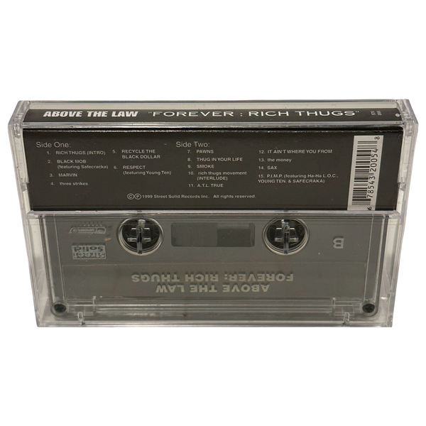 •ABOVE THE LAW - FOREVER: RICH THUGS VOLUME 1• ~1999 OG PRESSING• (CD & CASSETTE TAPE)