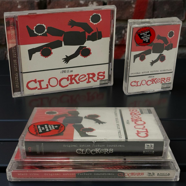 •CLOCKERS - ORIGINAL MOTION PICTURE SOUNDTRACK• ~1995 OG PRESSINGS~ (CD & SEALED CASSETTE TAPE)