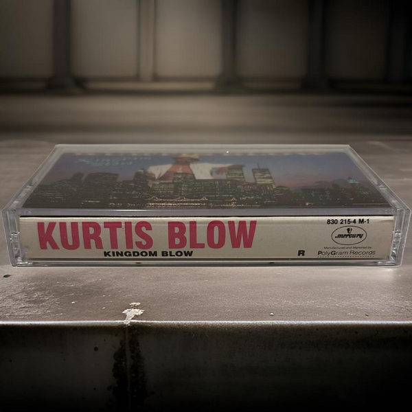•KURTIS BLOW ~ KINGDOM BLOW• ~1986 OG PRESSING~ (CASSETTE TAPE)